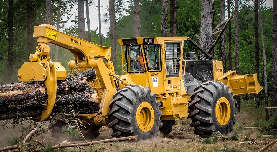 Tigercat 4 Wheel Skidder 1