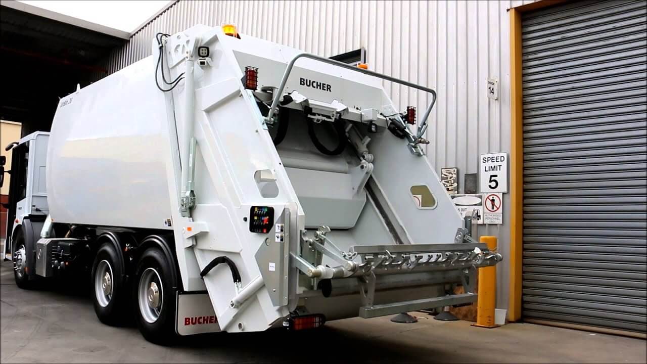 Poster Bucher Urbin Series 2 Rear Loader