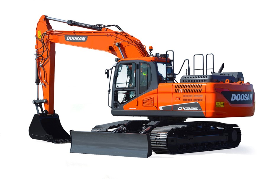 Doosan DX140LCR 5 Excavator 1