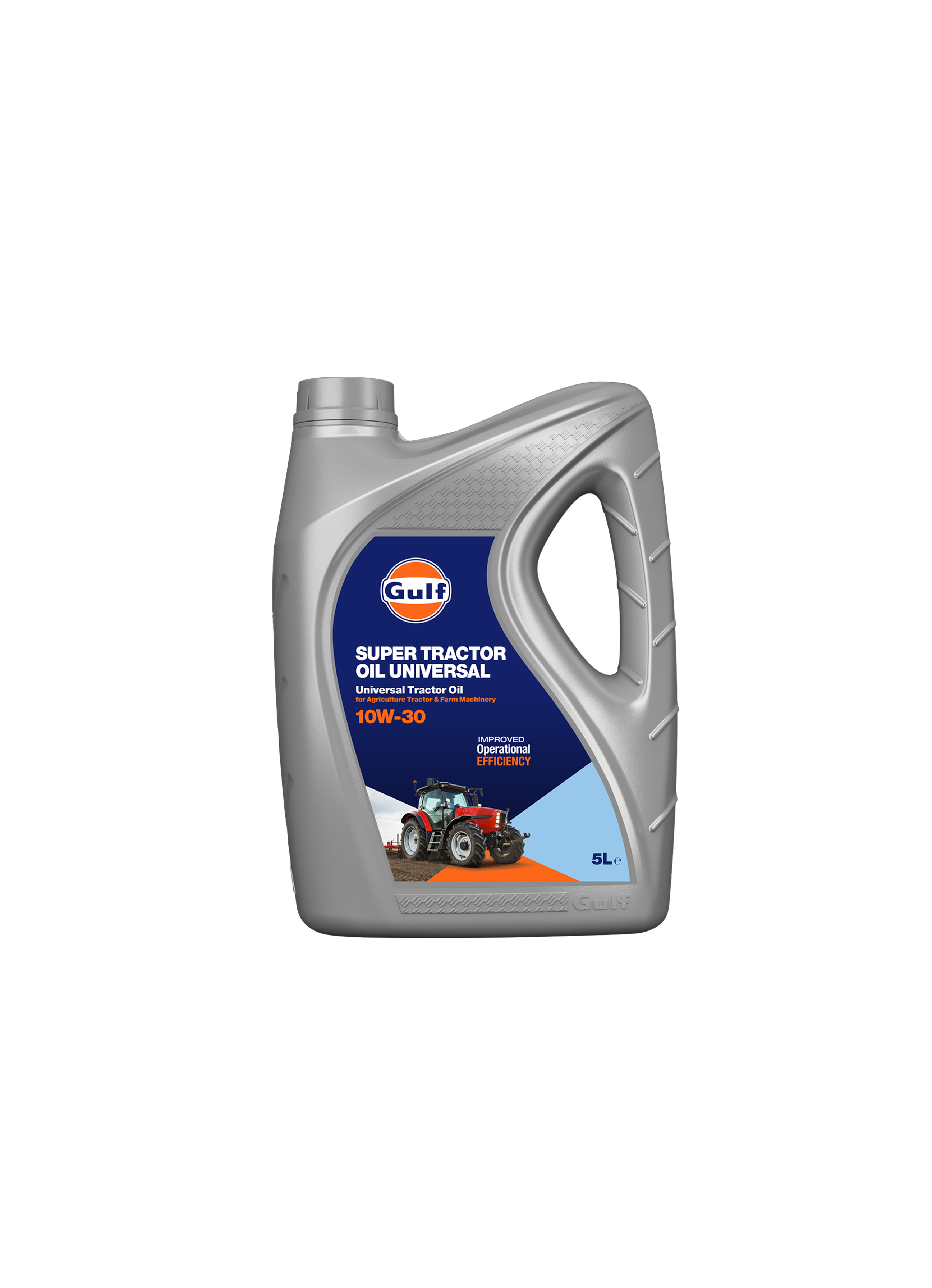 Gulf Tractor Oil Universal 5L On Pack Afb BG 6