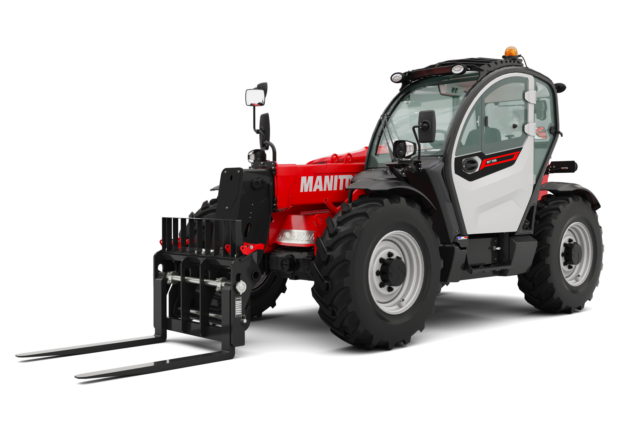 Studio Construction Telehandler Mt 735 Manitou 003